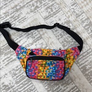 Sojourner Bags Rainbow Fanny Pack Belt Bag Bum Bag
